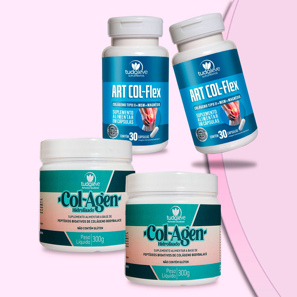 KIT 2 Col-Agen I + 2 Art-Col-Flex + economize 38%