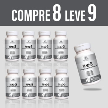 Kit 9 MAG 5 - 48% de Desconto + Frete Grátis + 3x Sem Juros + Compre 8 e receba 9!