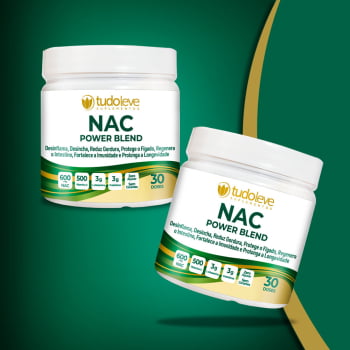 Kit 2x NAC Power Blend 43% de Desconto