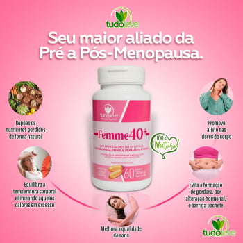 KIT 4 FEMME 40+ ECONOMIZE 42% + Frete Grátis