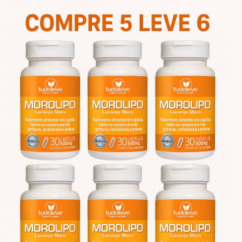 Morolipo compre 5 leve 6 + 42% de desconto + FRETE GRÁTIS