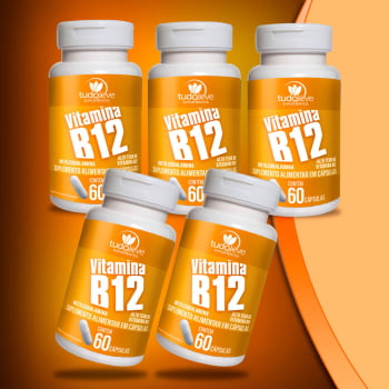 Kit 5 VIT B12 + 32% de desconto 