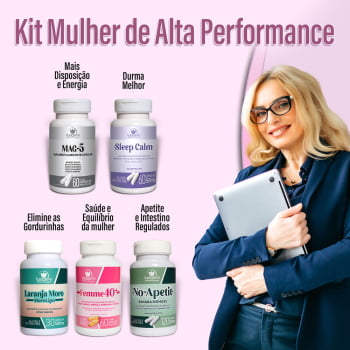 Kit Mulher de Alta Performance - 40% de desconto