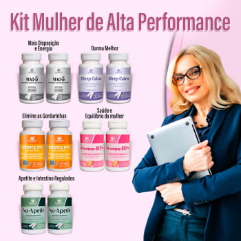 Kit Mulher de Alta Performance x2 - 47% de desconto + FRETE GRÁTIS