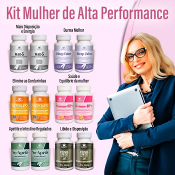 Kit Mulher de Alta Performance x2 - 47% de desconto + FRETE GRÁTIS