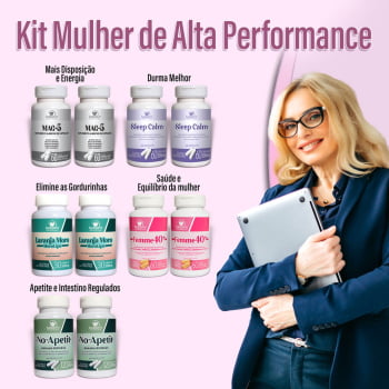 Kit Mulher de Alta Performance x2 - 47% de desconto